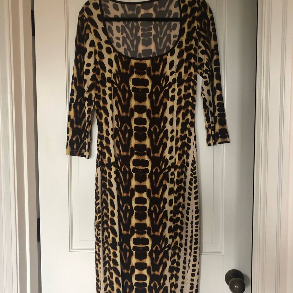 Just Cavalli leopard print dress